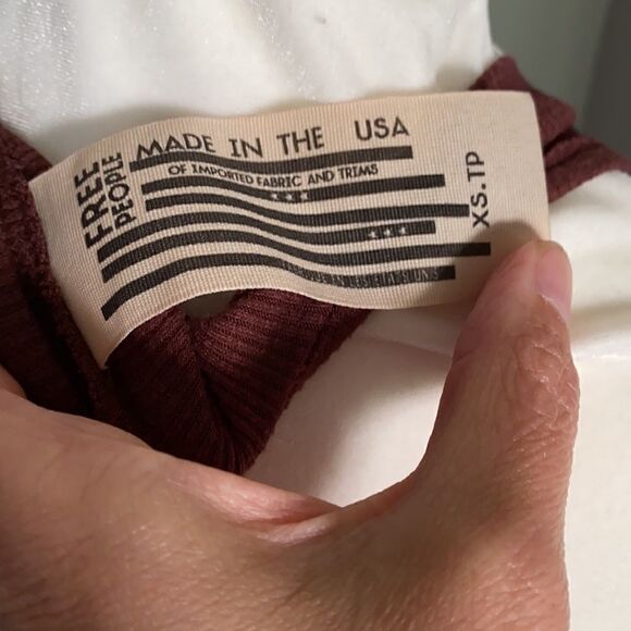 Free People | Brown High Neck Tank Top | XS - Picture 4 of 4